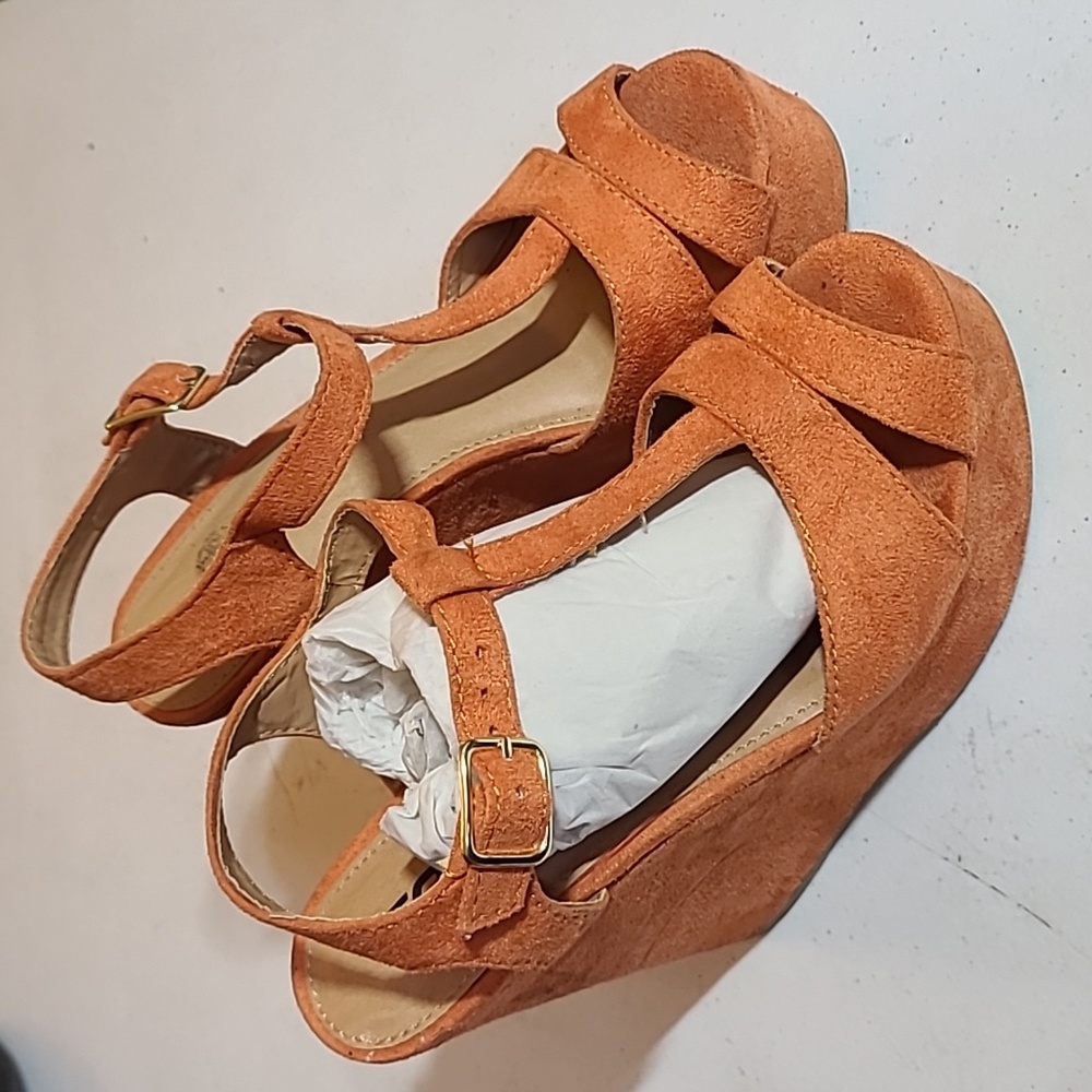 Soda Wedge Sandals